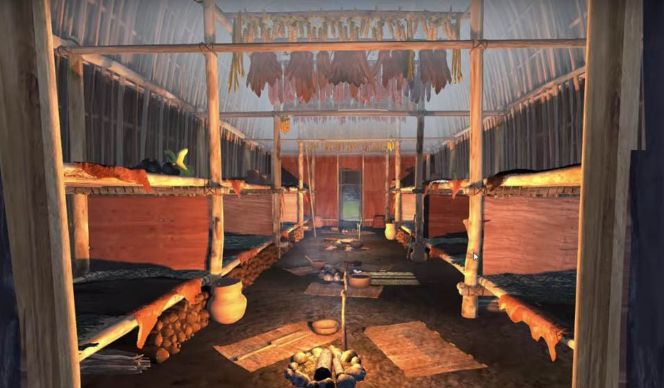 The Museum of Ontario Archaeology introduced a new way of experiencing Iroquois longhouses through virtual reality.