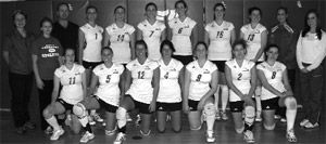 Women's Volleyball team