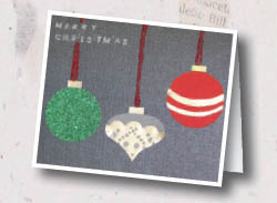 Christmas Ornaments Card