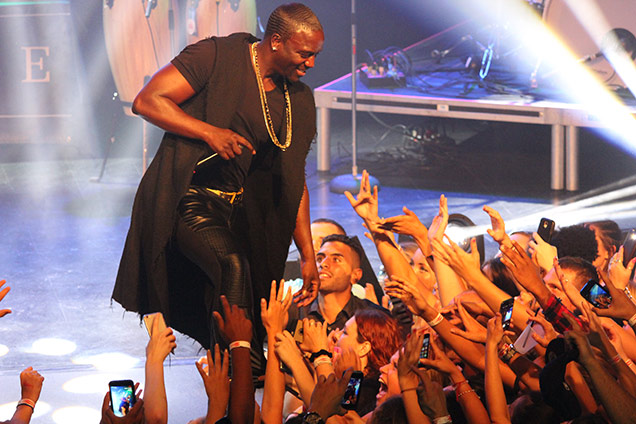 Akon at the London Music Hall