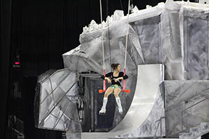 Behind the scenes of the amazing ice acrobatic show, Crystal photos