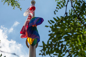 Fanshawe raises Pride flag to kickoff London Pride photos